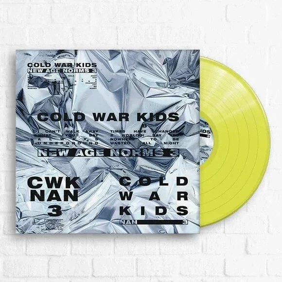 Cold War Kids New Age Norms 3 Neon Yellow Vinyl